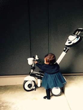 「おめかしコーデ」｜♥︎kululuさん（キッズ・70cm）の春コーディネート