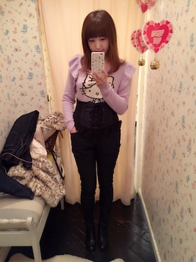 straycatmoeさん（レディース・167cm）の冬コーディネート