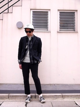 「in cloudiness（インクラウディネス）のアイテム」を使った、BIRTHDAYさん（メンズ・170cm）の春コーディネート