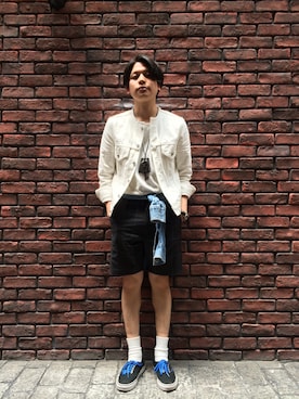 「in cloudiness（インクラウディネス）のアイテム」を使った、BIRTHDAYさん（メンズ・170cm）の春コーディネート