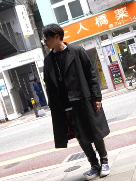 Name.（ネーム）の「Name. : FINX WEATHER TRENCH COAT（トレンチ 