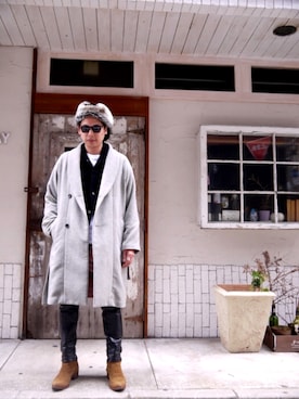 「KIIT（キート）のアイテム（ジャケット/アウター）」を使った、BIRTHDAYさん（メンズ・170cm）の秋コーディネート