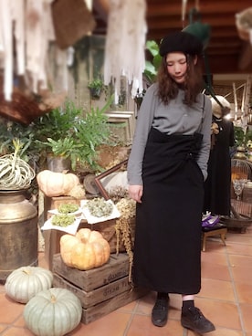 「オックスフォードシューズ」｜「アイテム（その他）」を使った、ayuminさん（レディース・160cm）の秋コーディネート