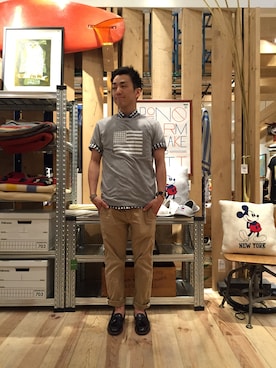 土居さんのコーディネート