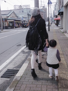 「アイテム（ブーティ）」を使った、tabasaさん（レディース・155cm・30代）の春コーディネート