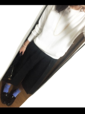 「アイテム（アナログ腕時計、ピンク系）」を使った、mugiさん（レディース・160cm）の春コーディネート