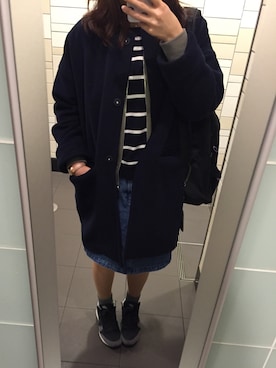 「アイテム（アナログ腕時計、ピンク系）」を使った、mugiさん（レディース・160cm）の春コーディネート