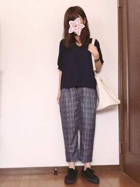 mugiさん(レディース・160cm)の夏コーディネート