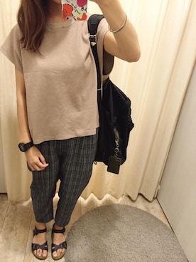 mugiさん（レディース・160cm）の夏コーディネート