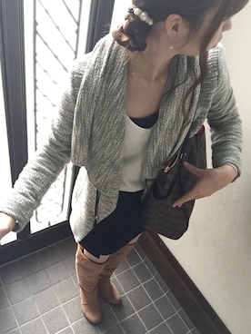 きゃなこさん（レディース・162cm）の冬コーディネート