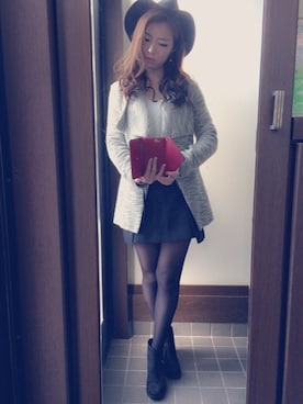 きゃなこさん（レディース・162cm）の冬コーディネート