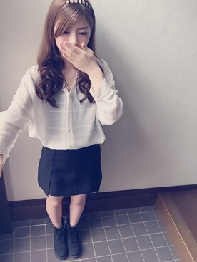 「murua」｜きゃなこさん（レディース・162cm）の春コーディネート