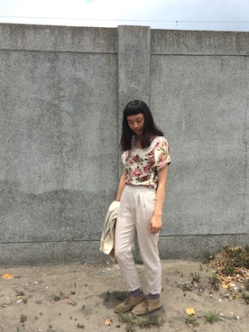 「catworld（キャットワールド）のアイテム」を使った、チャオさん（レディース・168cm）の春コーディネート