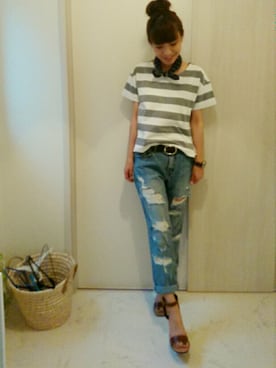 ricky.yさん(レディース・158cm)の夏コーディネート