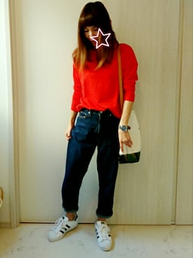 「HERITAGE LEATHER（ヘリテージレザー）のアイテム」を使った、ricky.yさん（レディース・158cm）の秋コーディネート