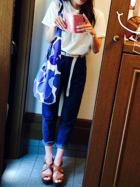 akaneさん（レディース・160cm）の春コーディネート