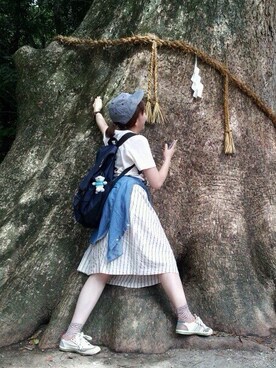 okakoさん（レディース・157cm）の夏コーディネート