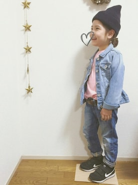  haruuuさん（キッズ・110cm）の冬コーディネート