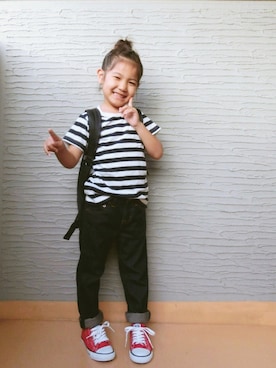  haruuuさん（キッズ・110cm）の夏コーディネート