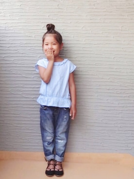  haruuuさん（キッズ・110cm）の夏コーディネート