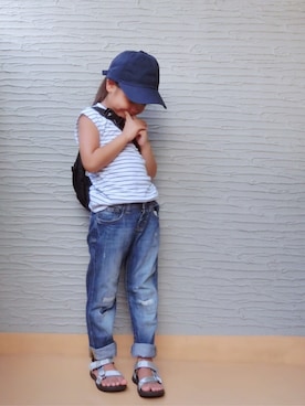  haruuuさん（キッズ・110cm）の夏コーディネート