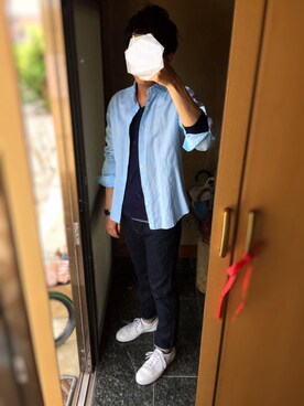 「U.（ユードット）のアイテム」を使った、baro-taさん（メンズ・169cm）の春コーディネート