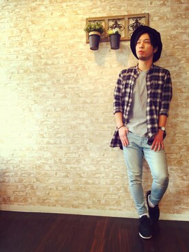 Hair Salon FOCUS   さん（メンズ・168cm）の冬コーディネート