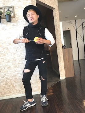 「Pen（ペン）のアイテム」を使った、Hair Salon FOCUS   さん（メンズ・165cm）の秋コーディネート