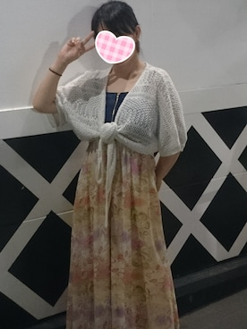 「Dosch（ドスチ）のアイテム（ワンピース）」を使った、ルルさん（レディース・152cm）の夏コーディネート