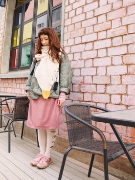 satouさん（レディース・158cm）の冬コーディネート