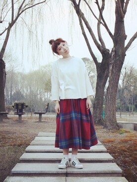 satouさん（レディース・158cm）の春コーディネート