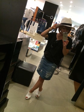 「アイテム（ブーティ）」を使った、あーさん（レディース・153cm・30代）の夏コーディネート