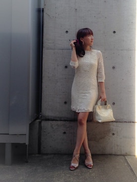 「アイテム（ピアス（両耳用））」を使った、Reiさん（レディース・150cm・20代）の冬コーディネート