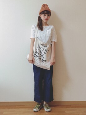 「amelier MAJESTIC LEGON」｜まつばら さきさん（レディース・161cm）の夏コーディネート