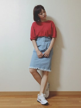 まつばら さきさん（レディース・161cm）の夏コーディネート