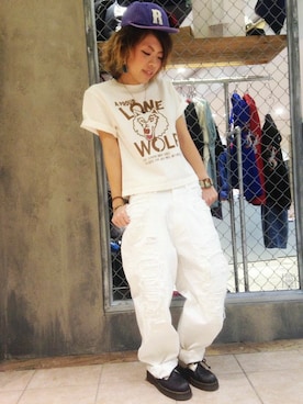 ヨコアヤさん（レディース・162cm）の春コーディネート