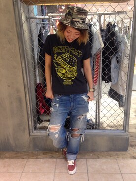 ヨコアヤさん（レディース・162cm）の春コーディネート