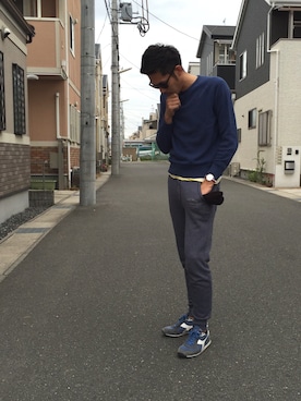 「Saturdays NYC（サタデーズ ニューヨークシティ ）のアイテム（ニットキャップ/ビーニー）」を使った、i-am-ryoさん（メンズ・182cm）の春コーディネート