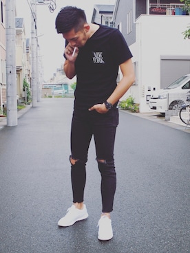 i-am-ryoさん（メンズ・182cm）の夏コーディネート