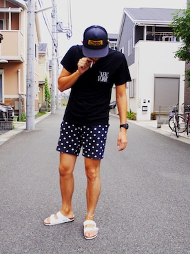 i-am-ryoさん（メンズ・182cm）の夏コーディネート