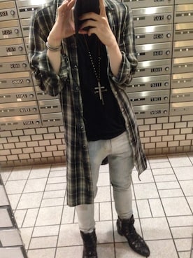 「goa（ゴア）のアイテム（アクセサリー）」を使った、Fuziさん（メンズ・178cm）の夏コーディネート