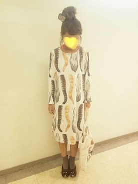 「ネコ」｜「アイテム（パンプス）」を使った、saeさん（レディース・160cm）の秋コーディネート