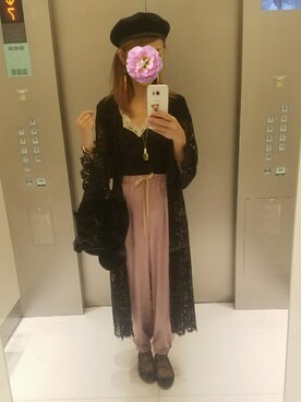 「あちゃちゅむ」｜「アイテム（バレエシューズ）」を使った、saeさん（レディース・160cm）の秋コーディネート