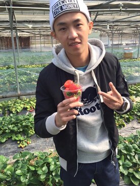 「roots（ルーツ）のアイテム」を使った、Elvisさん（メンズ・178cm）の春コーディネート