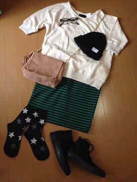 amuさん（レディース・151cm）の春コーディネート