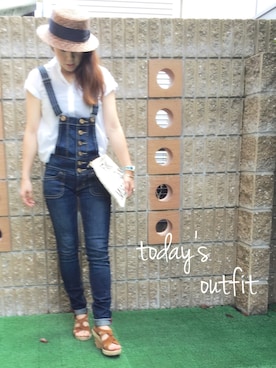 amuさん（レディース・151cm）の夏コーディネート