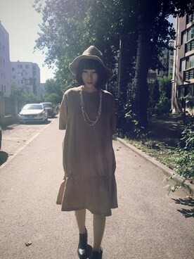 「rag & bone（ラグアンドボーン）のアイテム（ブーツ）」を使った、nownowさん（レディース・158cm）の秋コーディネート