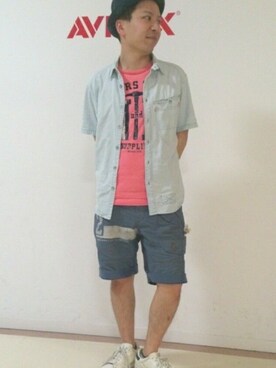 SUGAYA！さん（メンズ・164cm）の夏コーディネート