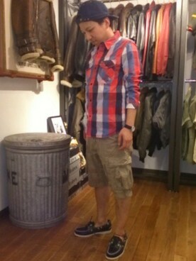 SUGAYA！さん（メンズ・164cm）の夏コーディネート