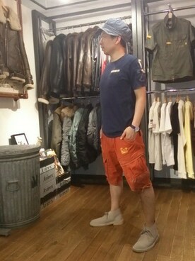 SUGAYA！さん（メンズ・164cm）の夏コーディネート